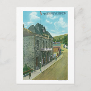 Carte Postale Vue extérieure du célèbre opéra