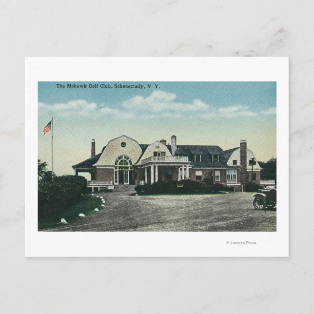 Carte Postale Vue extérieure du club de golf Mohawk (Devant)