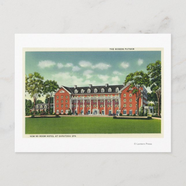 Carte Postale Vue extérieure du Gideon Putnam Hotel (Devant)