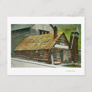 Carte Postale Vue extérieure du journal Cabine Soda Works, Églis