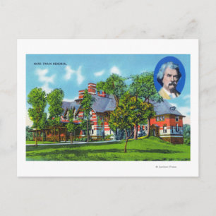 Carte Postale Vue extérieure du mémorial Mark Twain