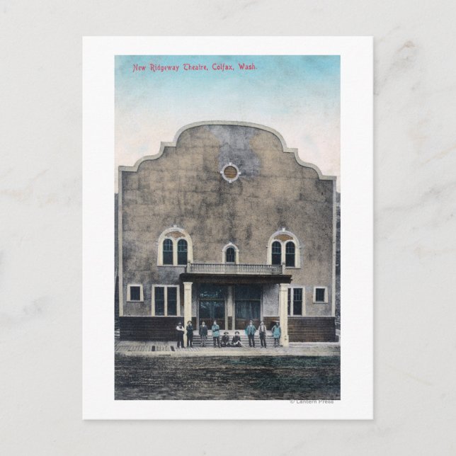 Carte Postale Vue extérieure du théâtre New Ridgeway (Devant)