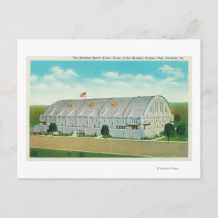 Carte Postale Vue extérieure sur la zone de sports Hershey