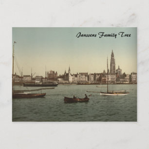 Carte Postale Vue générale d'Anvers II, Belgique