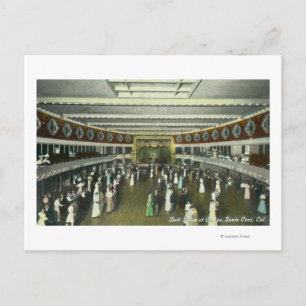 Carte Postale Vue intérieure de la salle de bal du Casino