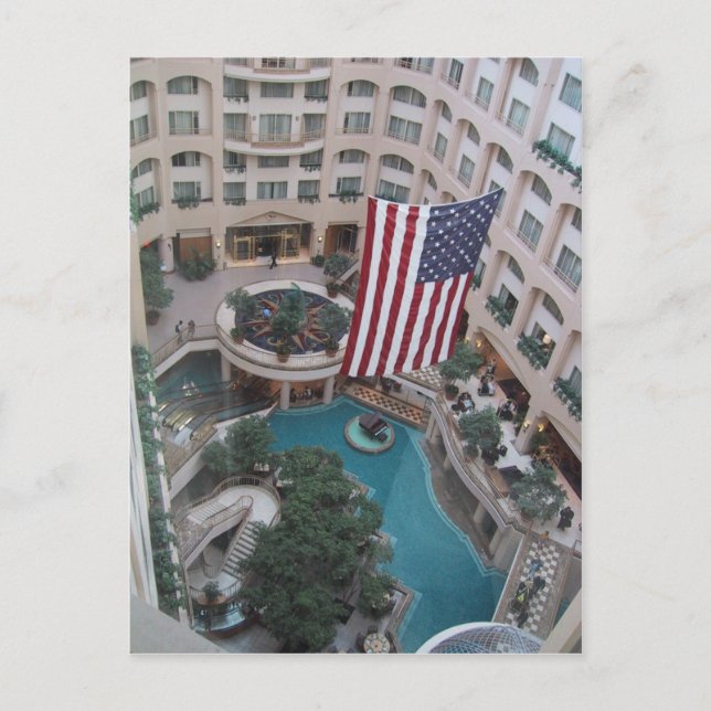 Carte Postale Vue Intérieure Du Grand Hyatt À Washington Dc (Devant)