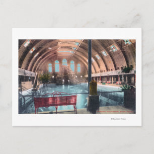 Carte Postale Vue intérieure du NatatoriumBoise, ID