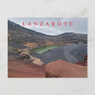 Carte postale vue Lanzarote El Golfo