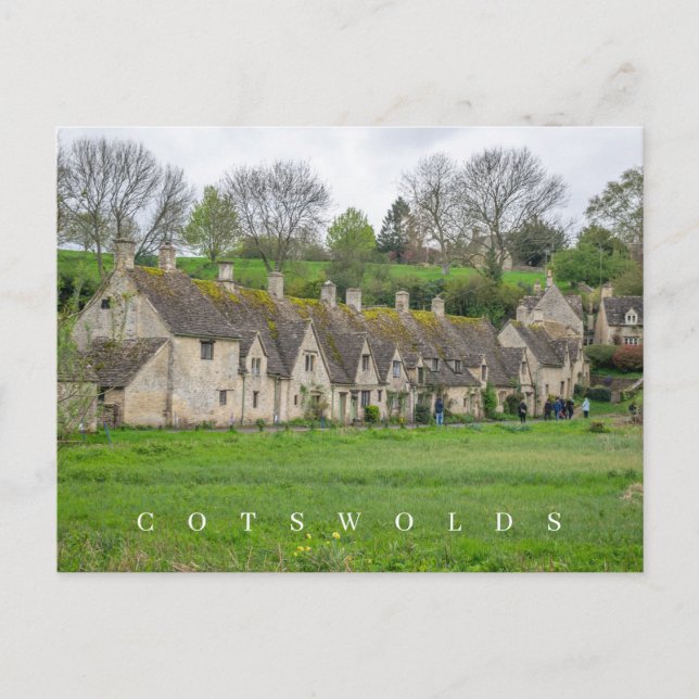 Carte postale vue ligne Bibury Arlington (Devant)