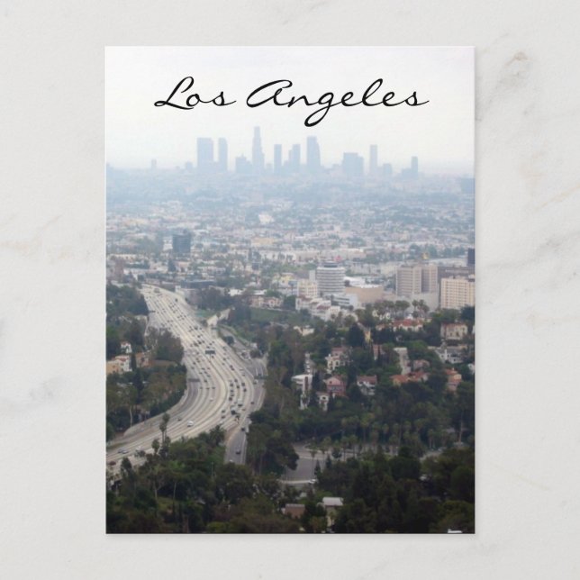 Carte Postale vue los angeles (Devant)