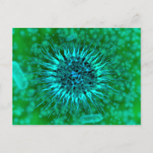 Carte Postale Vue Microscopique Des Dendrimers 3