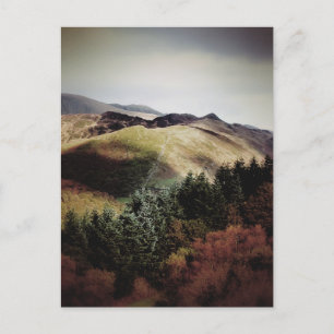 CARTE POSTALE VUE MONTAGNE SUR LES WALES