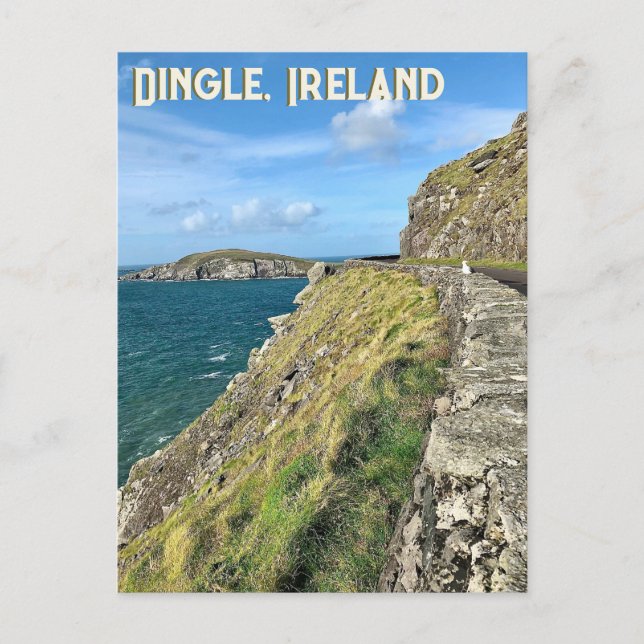 Carte Postale Vue Océan Dingle (Devant)
