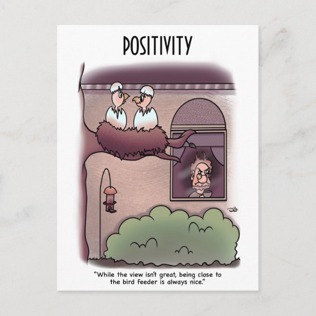 Carte Postale Vue Oiseaux (Devant)