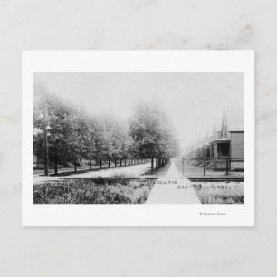 Carte Postale Vue ouest de Parnell Avenue