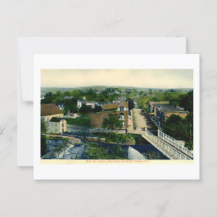Carte Postale Vue panoramique de Clinton NJ 1910