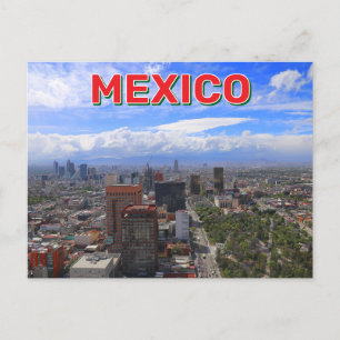 Carte Postale Vue Panoramique De Mexico