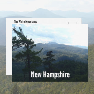 Carte Postale Vue panoramique des White Mountains du New Hampshi