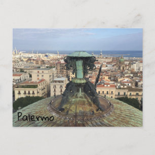 Carte Postale Vue panoramique sur Palerme