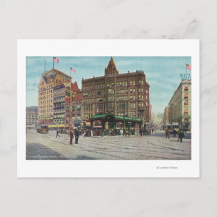 Carte Postale Vue Pergola en Carré Pioneer