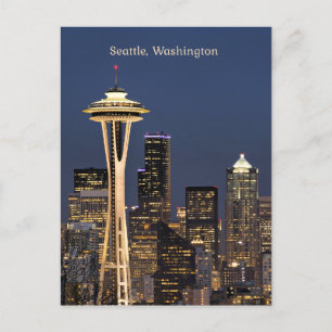 Carte Postale Vue pittoresque de Seattle, Washington