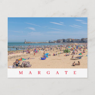 Carte postale vue plage Margate