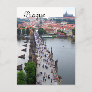 Carte Postale Vue Prague