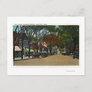 Carte Postale Vue principale des affaires