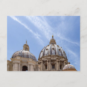 Carte Postale Vue rapprochée du dôme de la basilique Saint-Pierr