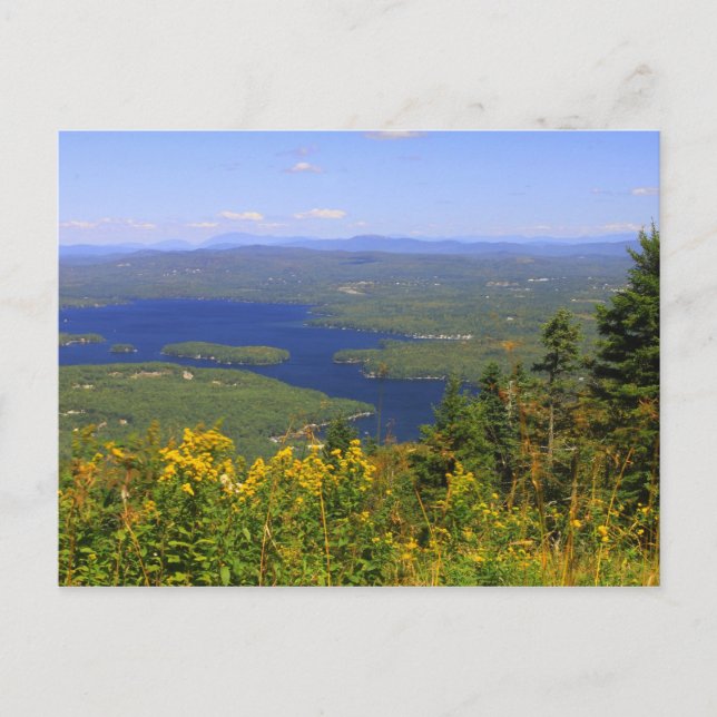 Carte Postale Vue Sunapee du lac Mount Sunapee (Devant)