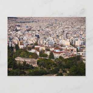 Carte Postale Vue sur Athènes