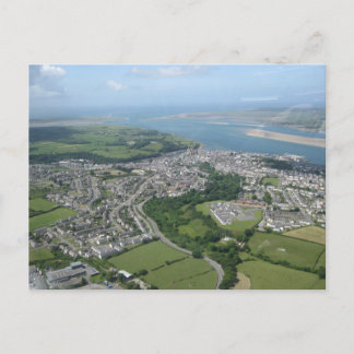 Carte Postale Vue sur Caernarfon et Anglesea