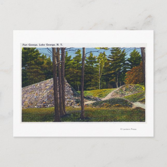 Carte Postale Vue sur Fort George (Devant)