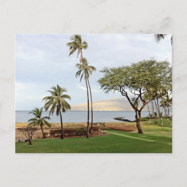 Carte Postale Vue sur la baie de Maalaea depuis Kihei, Maui (Devant)