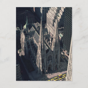 Carte Postale Vue sur la cathédrale Saint Patrick