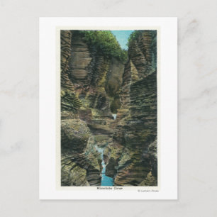 Carte Postale Vue sur la gorge de Minnehaha