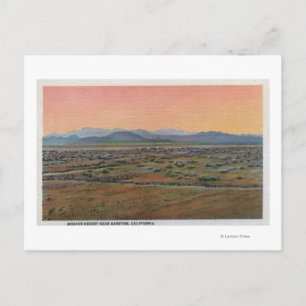 Carte Postale Vue sur le désert de Mohave