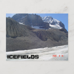 Carte Postale Vue sur le glacier