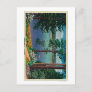 Carte Postale Vue sur le lac ArrowheadLac Arrowhead, CA