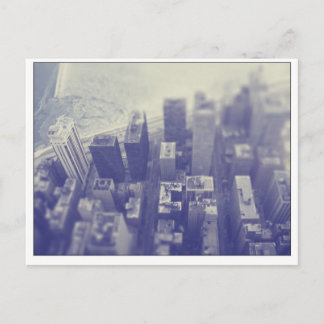 Carte Postale Vue sur le lac de Chicago Skyline