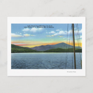 Carte Postale Vue sur le lac depuis Whiteface Inn Dock