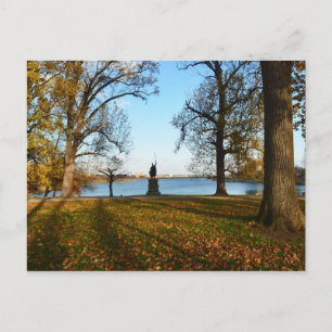 Carte Postale Vue sur le lac du parc Druid Hill