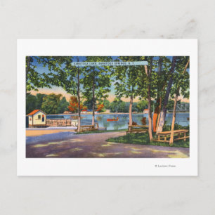 Carte Postale Vue sur le lac Saratoga