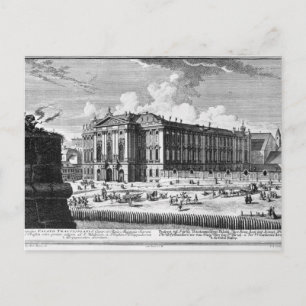 Carte Postale Vue sur le Palais Trautson construit pour le comte