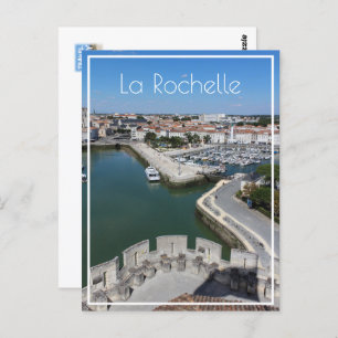Carte Postale Vue sur le Vieux Port La Rochelle