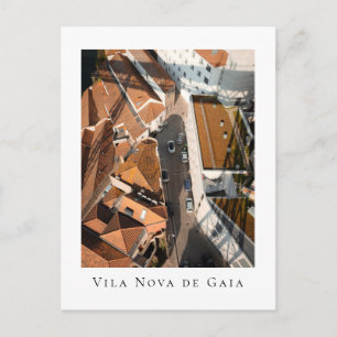 Carte Postale Vue sur les rues de Vila Nova de Gaia