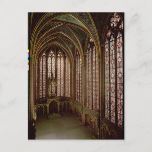 Carte Postale Vue sur les vitraux