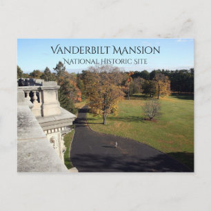 Carte Postale Vue sur l'Est depuis le Roof Vanderbilt Mansion, H
