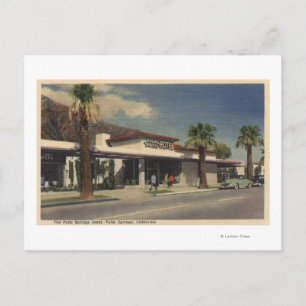Carte Postale Vue sur l'hôtel Palm Springs