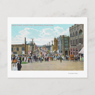 Carte Postale Vue sur l'Ouest depuis Holly Street